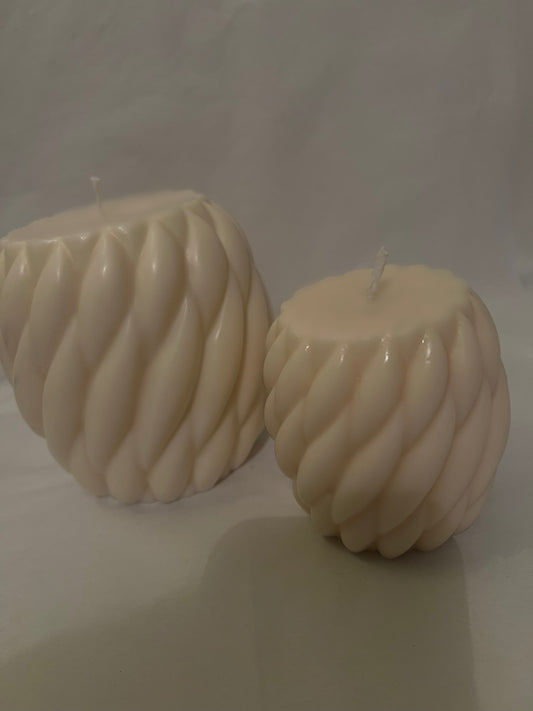 Rope Swirl Candle