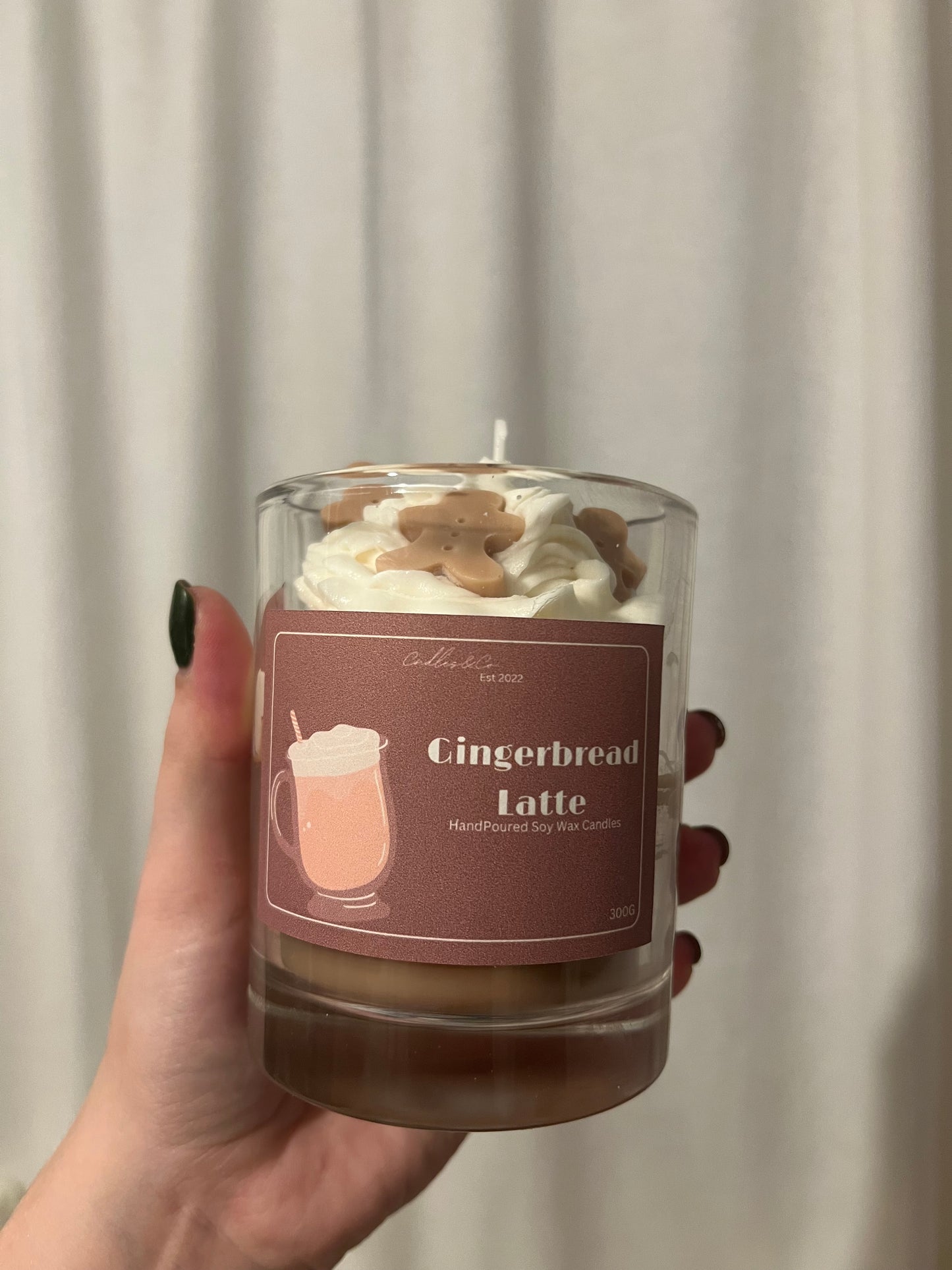 Gingerbread Latte Whipped Candle