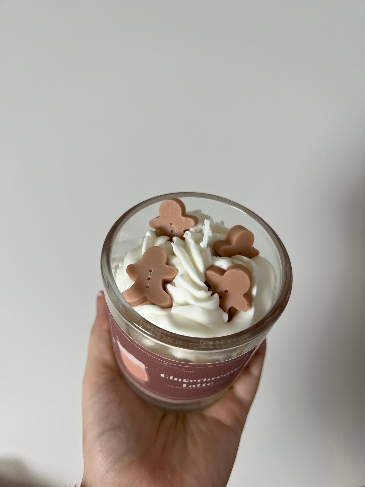 Gingerbread Latte Whipped Candle